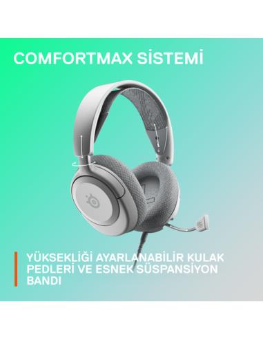 Steelseries Arctis Nova 1 Auriculares Alámbrico Diadema Juego Blanco
