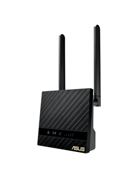 ASUS 4G-N16 router inalámbrico Gigabit Ethernet Banda única (2,4 GHz) Negro