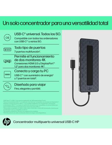 HP Concentrador multipuerto universal USB-C