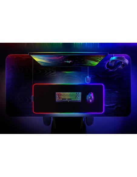 Razer Strider Chroma Alfombrilla de ratón para juegos Negro