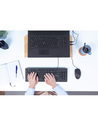 Trust Primo teclado Ratón incluido Universal USB QWERTY Español Negro