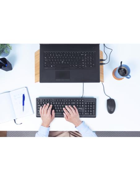 Trust Primo teclado Ratón incluido Universal USB QWERTY Español Negro