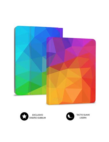 SUBBLIM Funda con Teclado Micro USB – Type C KEYTAB USB 11" Triangulos