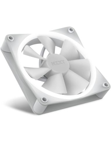 NZXT F120 RGB Triple Pack Carcasa del ordenador Ventilador 12 cm Blanco 3 pieza(s)