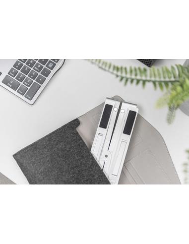 Digitus Soporte variable para notebook con hub USB-C™ integrado, 5 puertos