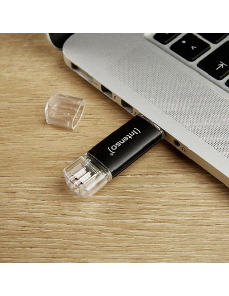 Intenso Twist Line unidad flash USB 32 GB USB Type-A / USB Type-C 3.2 Gen 1 (3.1 Gen 1) Antracita