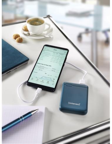 Intenso XS5000 Polímero de litio 5000 mAh Color petróleo