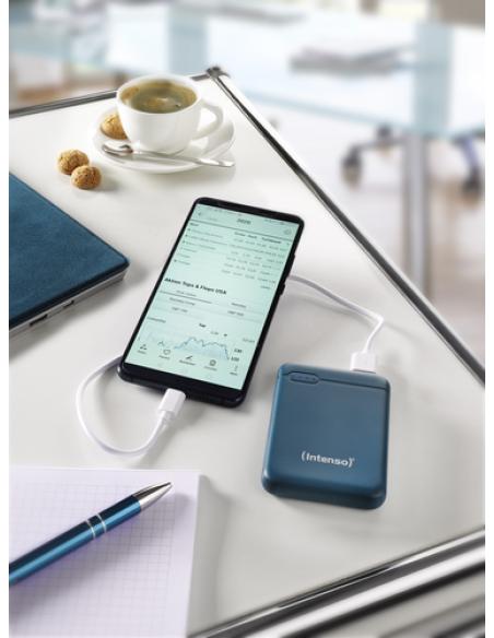 Intenso XS5000 Polímero de litio 5000 mAh Color petróleo