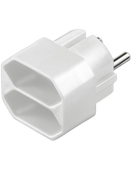 Goobay 51000 adaptador e inversor de corriente Blanco