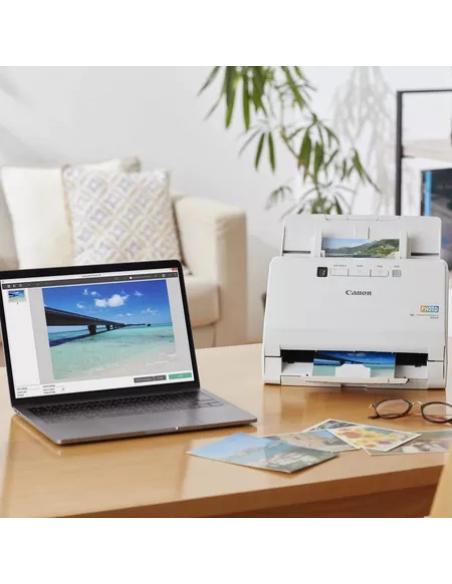 Canon RS40 Escáner alimentado con hojas 600 x 600 DPI Blanco