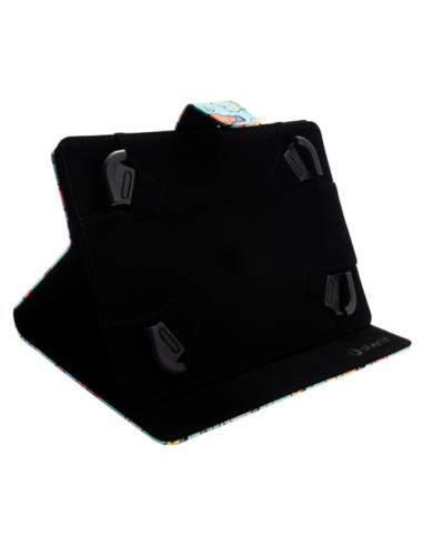 SilverHT Funda Universal Rotatory 360º (9 - 10.1'') Cactoos Green metal