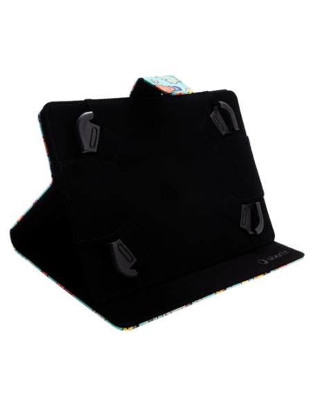 SilverHT Funda Universal Rotatory 360º (9 - 10.1'') Cactoos Green metal