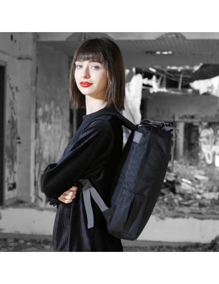 Smile Mochila para Portátil hasta 16 pulgadas Penny con salida para auriculares color Negro