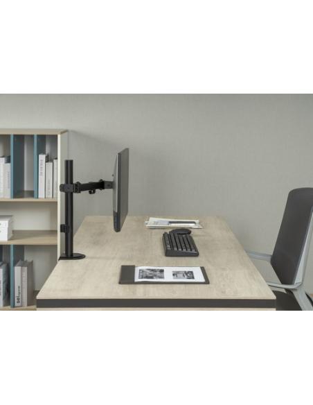 Equip Soporte de escritorio articulado para monitor de 17«-32», negro