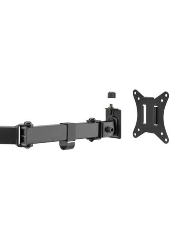 Equip Soporte de escritorio articulado para monitor cuádruple de 17"-32