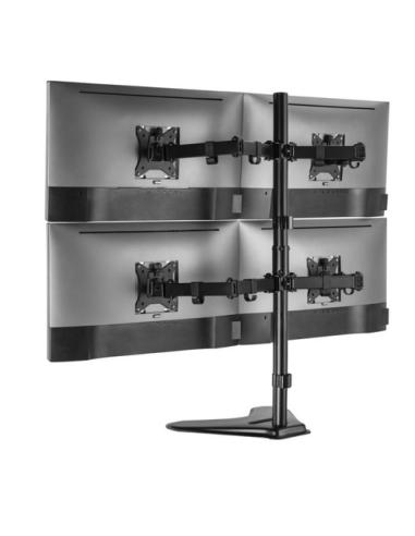 Equip Soporte de mesa articulado para monitor cuádruple de 17"-32