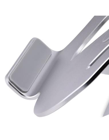 StarTech.com Soporte Ergonómico de Ordenador para Sobremesa - Base Soporte Ergonómico para Portátil de Altura Ajustable - Alumin