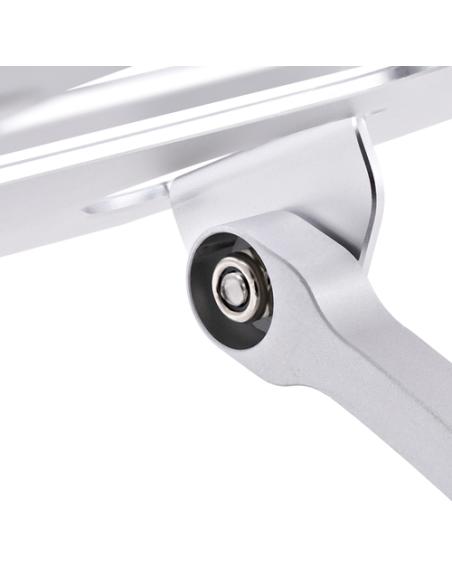 StarTech.com Soporte Ergonómico de Ordenador para Sobremesa - Base Soporte Ergonómico para Portátil de Altura Ajustable - Alumin