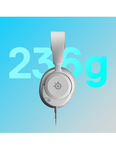 Steelseries Arctis Nova 1P Auriculares Alámbrico Diadema Juego Blanco