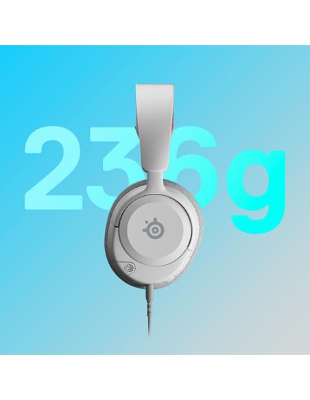 Steelseries Arctis Nova 1P Auriculares Alámbrico Diadema Juego Blanco