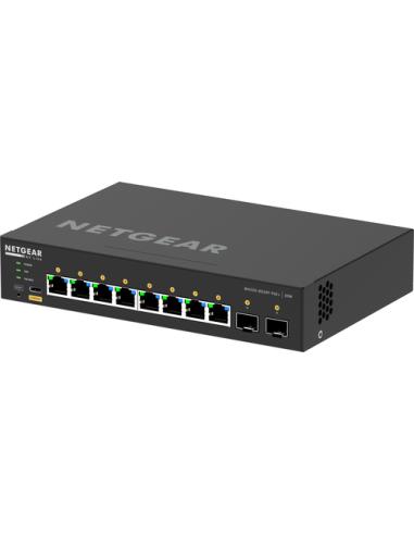 NETGEAR GSM4210PX-100EUS switch Gestionado L2/L3 Gigabit Ethernet (10/100/1000) Energía sobre Ethernet (PoE) Negro