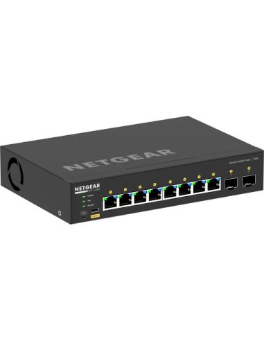 NETGEAR GSM4210PX-100EUS switch Gestionado L2/L3 Gigabit Ethernet (10/100/1000) Energía sobre Ethernet (PoE) Negro