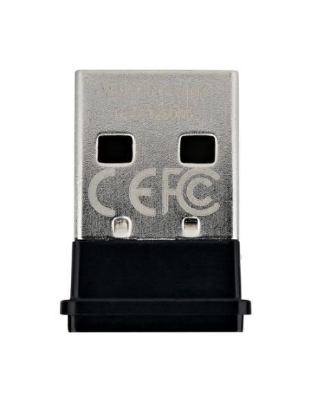 StarTech.com Adaptador USB a Bluetooth 5.0, Dongle Conversor para Ordenador/Portátil/Teclado/Ratón, Convertidor BT 5.0 para Auri