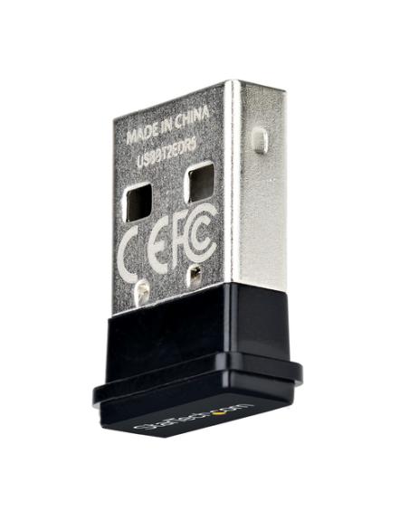 StarTech.com Adaptador USB a Bluetooth 5.0, Dongle Conversor para Ordenador/Portátil/Teclado/Ratón, Convertidor BT 5.0 para Auri