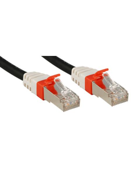 Lindy Cat.6 (A) SSTP / S/FTP PIMF Premium 0.5m cable de red Negro 0,5 m