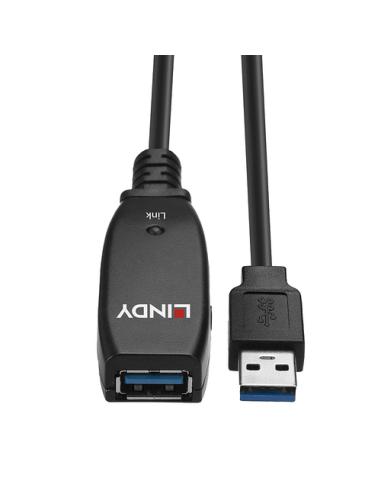Lindy 43322 cable USB USB 3.2 Gen 1 (3.1 Gen 1) 15 m USB A Negro