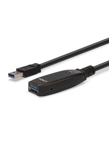Lindy 43322 cable USB USB 3.2 Gen 1 (3.1 Gen 1) 15 m USB A Negro