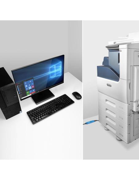 Lindy 43158 cable USB USB 3.2 Gen 1 (3.1 Gen 1) 8 m USB A Negro