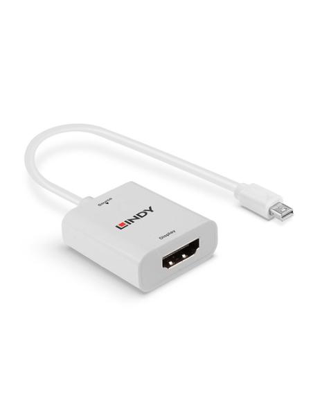 Lindy 41069 adaptador de cable de vídeo Mini DisplayPort HDMI tipo A (Estándar) Blanco