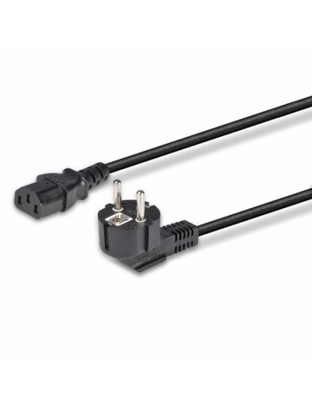Lindy 30336 cable de transmisión Negro 3 m CEE7/7 C13 acoplador
