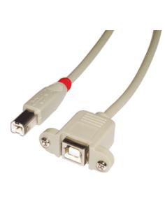 Lindy 31800 cable USB 0,5 m USB B Gris 2