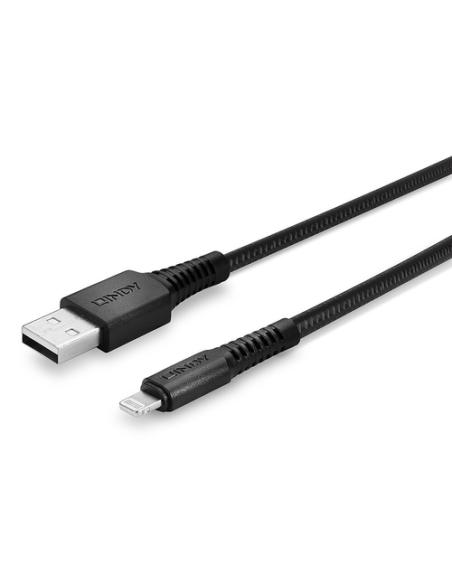 Lindy 31292 cable de conector Lightning 2 m Negro