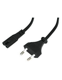Lindy 30421 cable de transmisión Negro 2 m CEE7 16 C7 acoplador 2