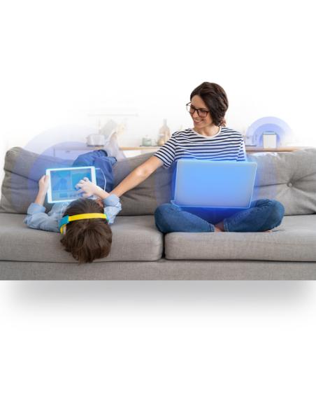 D-Link EAGLE PRO AI AX3200 Doble banda (2,4 GHz / 5 GHz) Wi-Fi 6 (802.11ax) Blanco 2 Interno