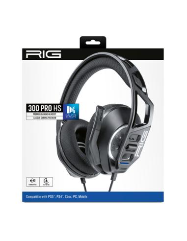 NACON RIG 300 PRO HS Auriculares Alámbrico Diadema Juego Negro