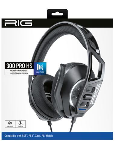 NACON RIG 300 PRO HS Auriculares Alámbrico Diadema Juego Negro