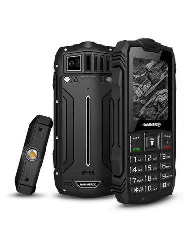 myPhone Hammer Rock 6,1 cm (2.4") 155 g Negro Teléfono con cámara