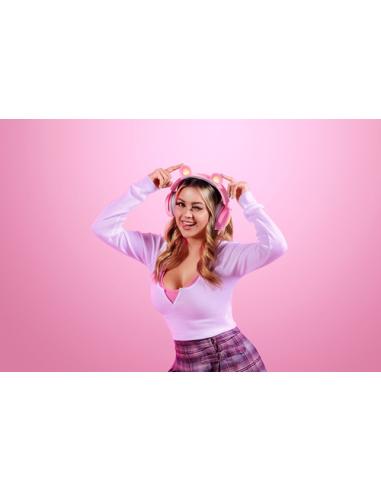 Razer Kraken Kitty V2 Pro Auriculares Alámbrico Diadema Juego USB tipo A Rosa