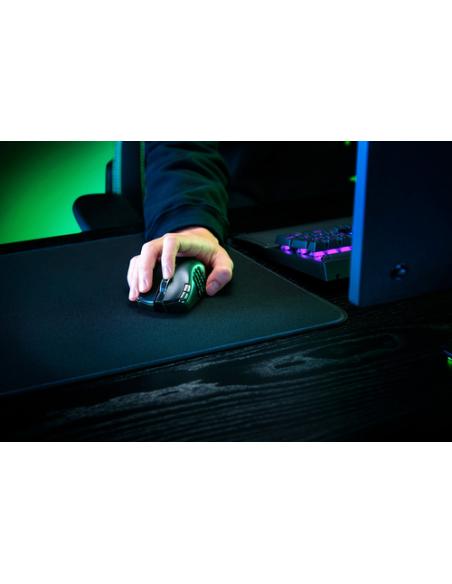 Razer Naga V2 HyperSpeed ratón Juego mano derecha RF Wireless + Bluetooth Óptico 30000 DPI
