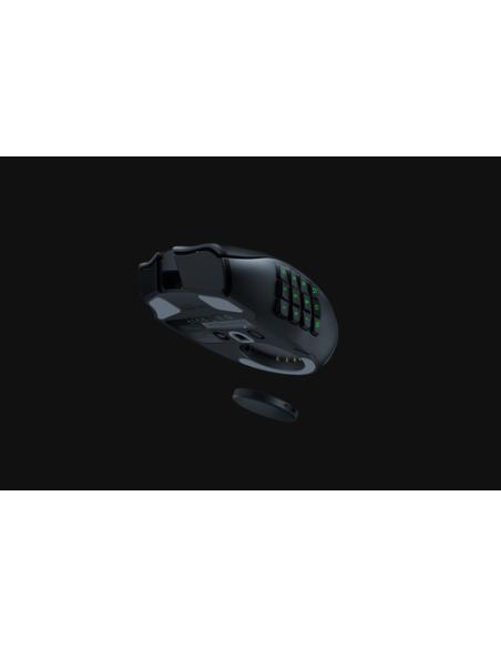 Razer Naga V2 Pro ratón Juego mano derecha RF Wireless + Bluetooth + USB Type-C Óptico 30000 DPI