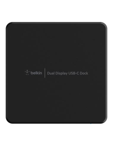 Belkin USB-C Dual Display Docking Station USB 3.2 Gen 1 (3.1 Gen 1) Type-C Negro