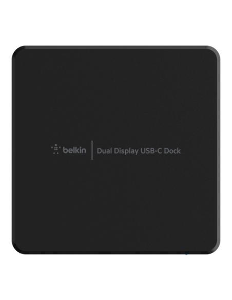 Belkin USB-C Dual Display Docking Station USB 3.2 Gen 1 (3.1 Gen 1) Type-C Negro