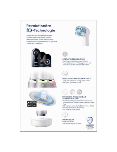 Oral-B iO Series 9n Adulto Cepillo dental oscilante Rosa