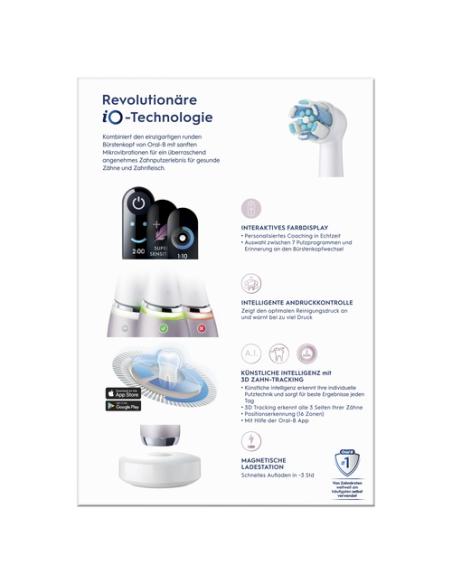 Oral-B iO Series 9n Adulto Cepillo dental oscilante Rosa