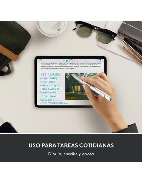 Logitech 914-000074 lápiz digital 20 g Plata