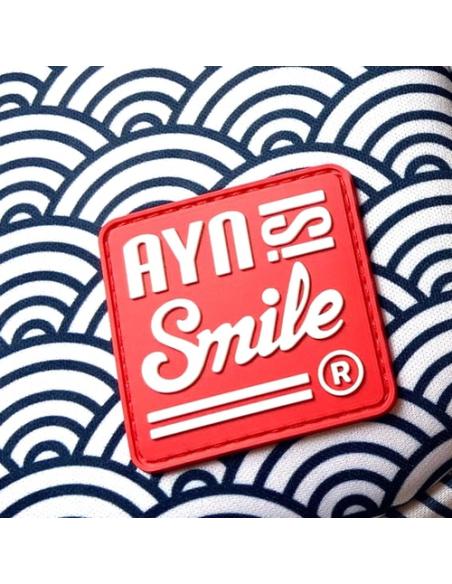Smile Laptop sleeve Kimono 13"-14" Seigaiha + Mouse